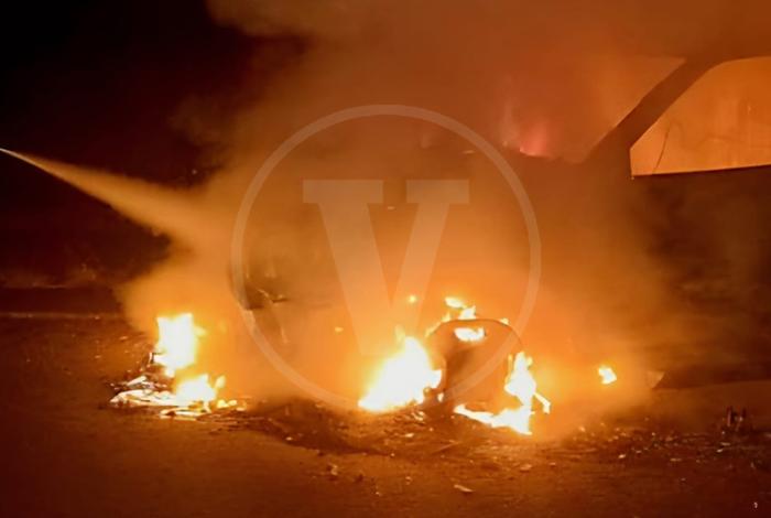 Delincuentes realizan bloqueos y balean vehículos en la región lacustre