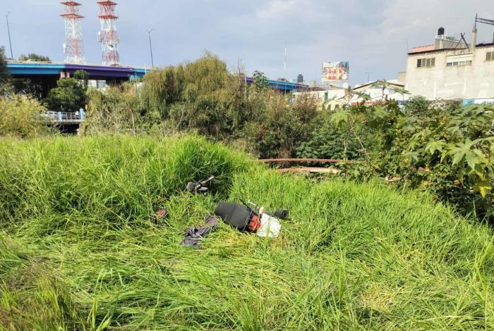 Derrapa su moto en la avenida Héroes Anónimos, cerca de Tres Puentes