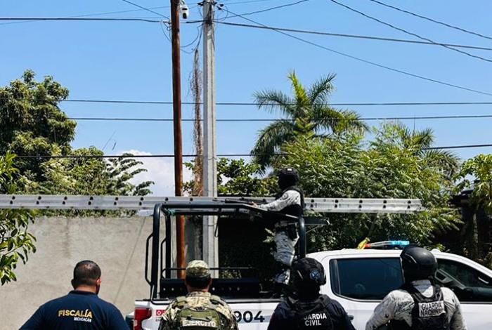 Desactivan cámaras “parásitas” en Apatzingán, usadas por el crimen organizado