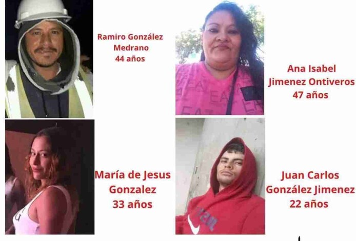 Desaparece familia de Jalisco que se dirigía a Michoacán