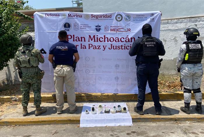 Desarticulan red de videovigilancia del narco en Apatzingán; aseguran 7 cámaras “parásitas”