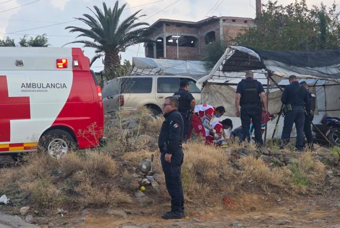 Desconocido balea y hiere a campesino en la tenencia de La Planta, Jacona