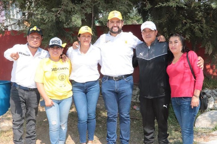 Desde el corazón del país de la Monarca, Octavio Ocampo respalda a Amado Gómez