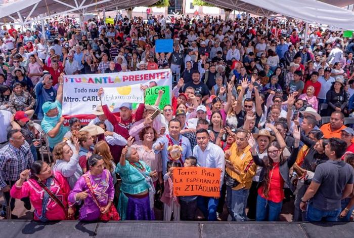 Desde el Oriente, Torres Piña llama a defender la soberanía con unidad y trabajo territorial