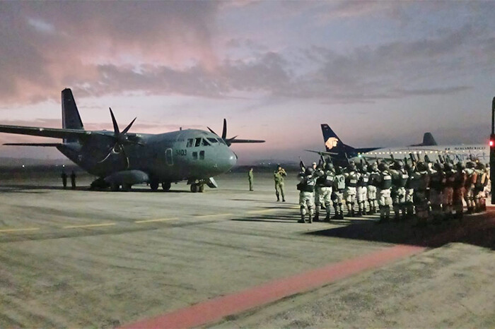 Desde hoy, efectivos de la Guardia Nacional y del Ejército refuerzan la frontera con EUA, compromiso de Sheinbaum