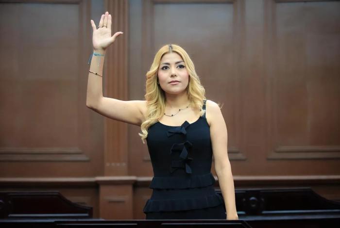 Desde tribuna del Congreso, Sandra Garibay pide justicia para los citricultores de Apatzingán