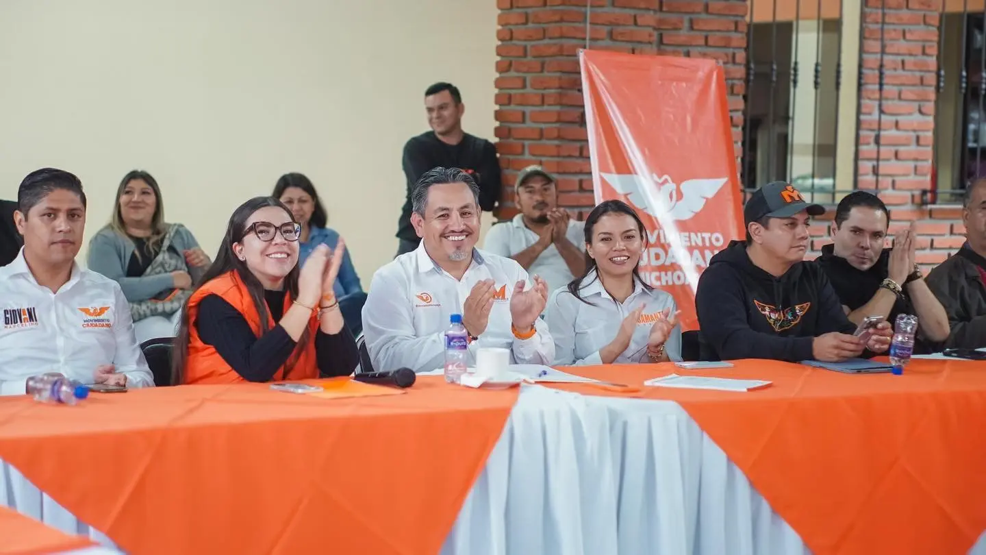 Desde Uruapan, Víctor Manríquez reafirma que Movimiento Ciudadano es la fuerza política que más crece