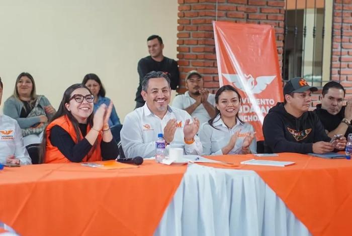 Desde Uruapan, Víctor Manríquez reafirma que Movimiento Ciudadano es la fuerza política que más crece
