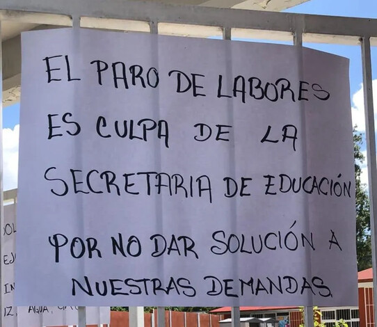 Desmiente magisterio a SEE; más de 8 mil escuelas en paro de labores en Michoacán