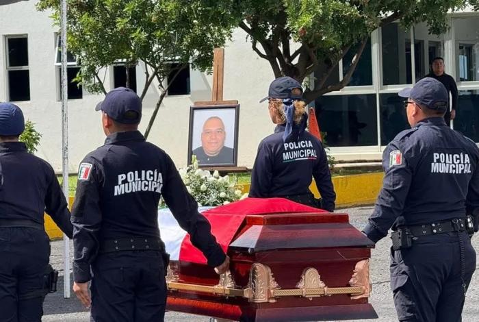 Despiden a Miguel Ángel, oficial de policía ultimado en Zamora