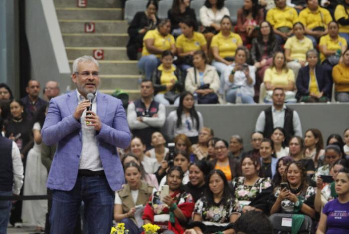 Destaca Bedolla liderazgo de las mujeres en la vida pública de Michoacán