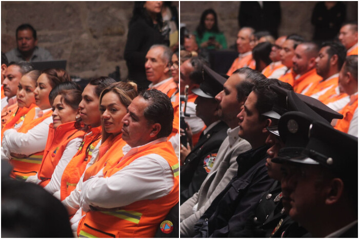 Destacan autoridades de Morelia a Protección Civil y Bomberos Municipales por su labor