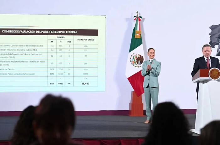 Destacan inscripción de jóvenes para elección del Poder Judicial en México