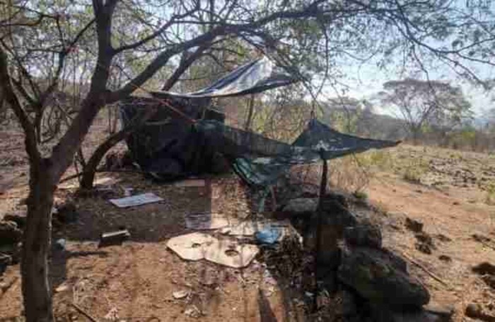 Destruyen narcocampamento en Acahuato durante operativo conjunto