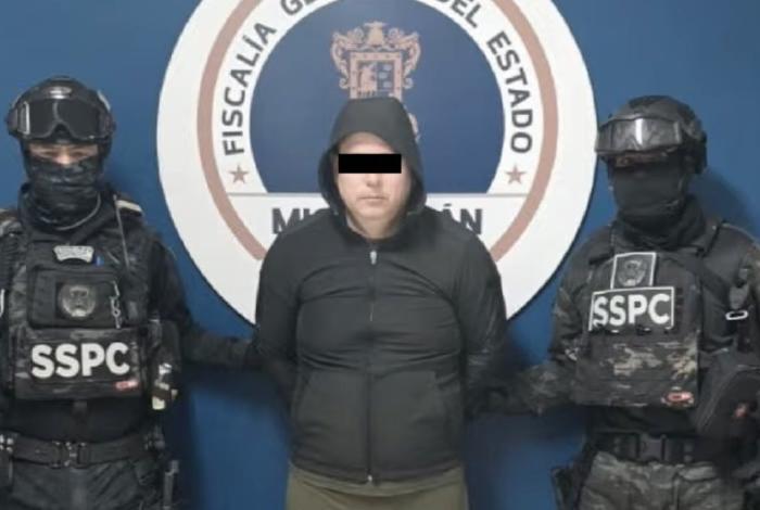 Deten1do, Jorge Armando N, presunto autor intelectual del cr1men de Carlos Manzo: SSPC