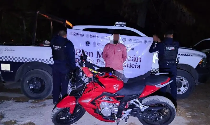 Detenido un hombre con 70 dosis de drogas en Zitácuaro: SSP