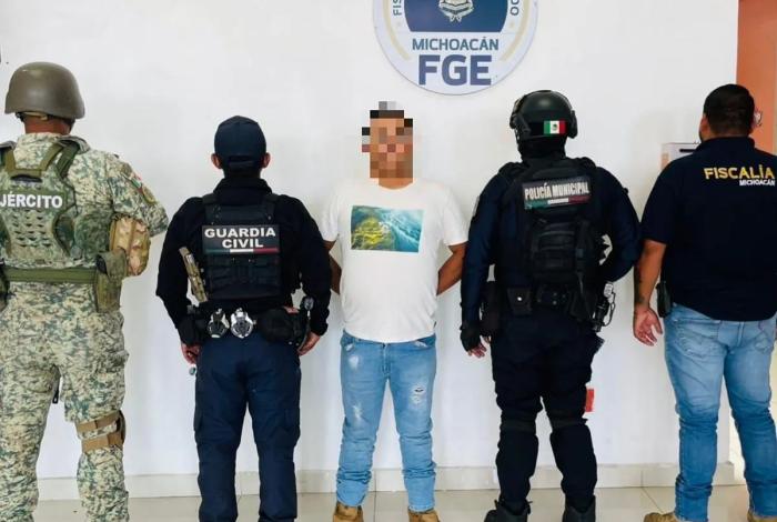 Detenido un hombre en Jacona por homicidio y lesiones calificadas: SSP