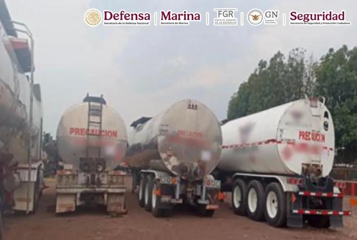 Detienen a 9 huachicoleros en Guanajuato: incautan bienes