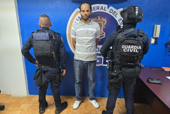 Detienen a Benjamín V., por su presunta participación en el delito de p0rn0graf14 de menores