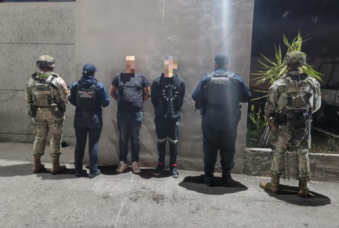 Detienen a dos con dr0ga en Erongarícuaro