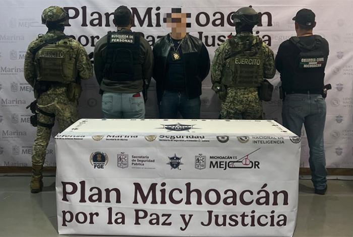 Detienen a presunto asaltante de tiendas OXXO en Morelia; habría robado más de 200 mil pesos