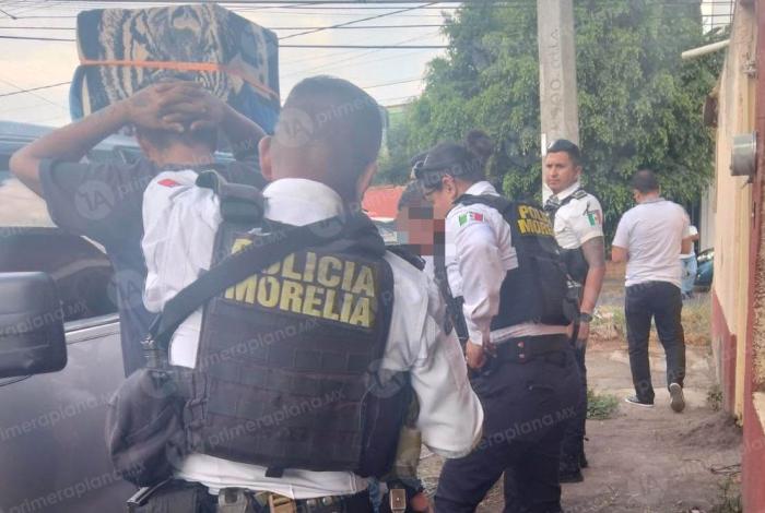 Detienen a siete en Cosmos por robo a casa habitación, en Morelia