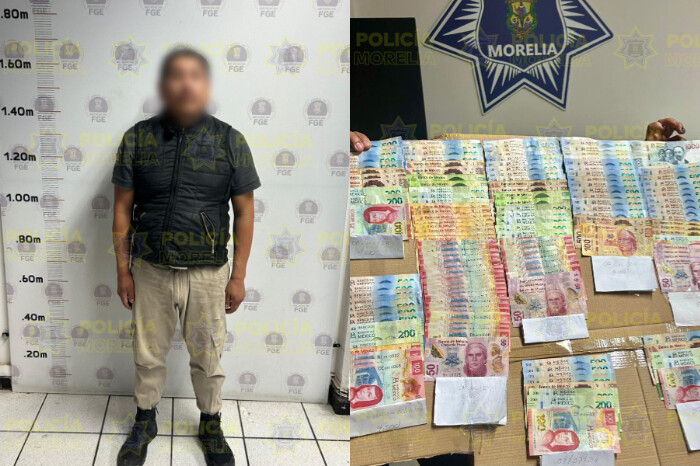 Detienen a vigilante de fraccionamiento de La Huerta por robo de 45 mil pesos en efectivo