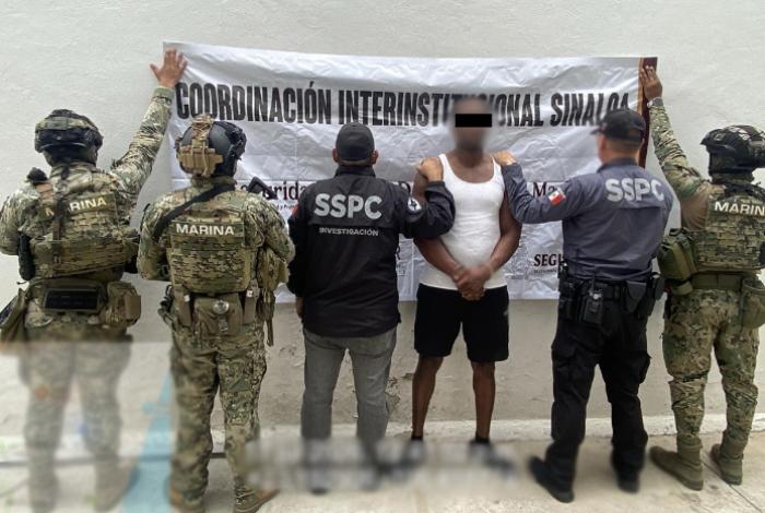 Detienen en Sinaloa a Janero “N”, estadounidense requerido por tráfico de drogas