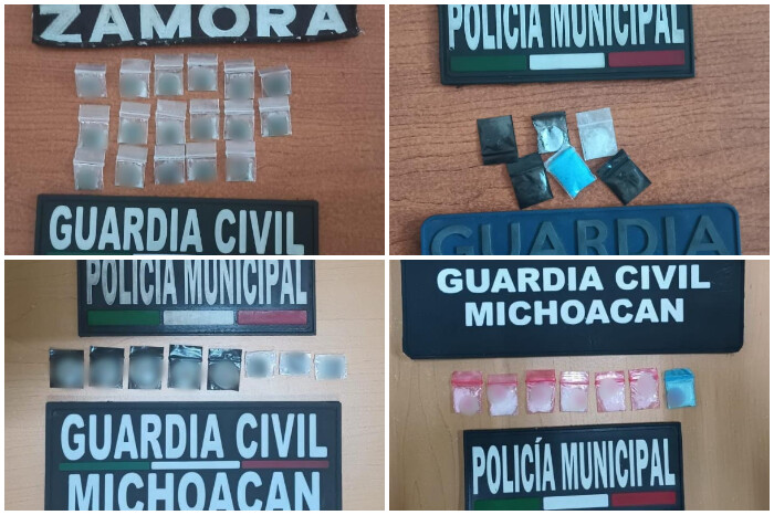 Detienen municipales y Guardia Civil a 4 sujetos por narcomenudeo en Zamora