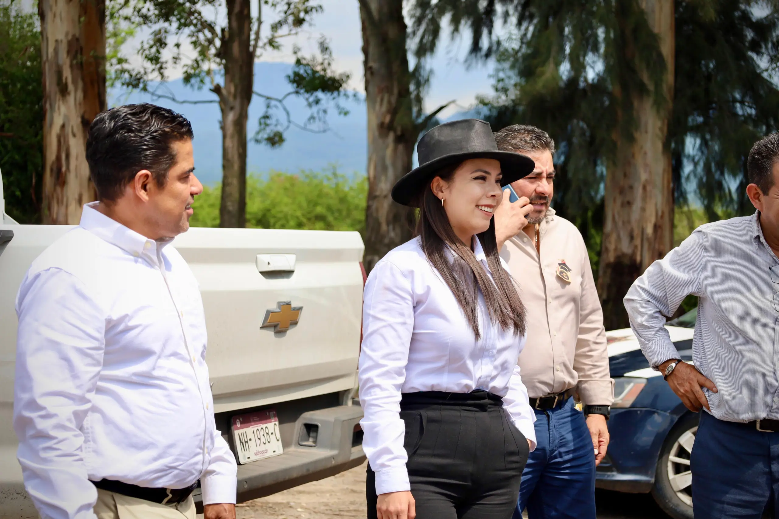 Diana Caballero lidera la renovación de la carretera regional entre Queréndaro, Charo e Indaparapeo