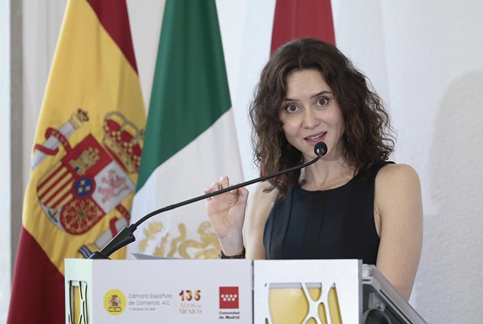 Díaz Ayuso defiende en México el modelo democrático liberal y la inversión privada