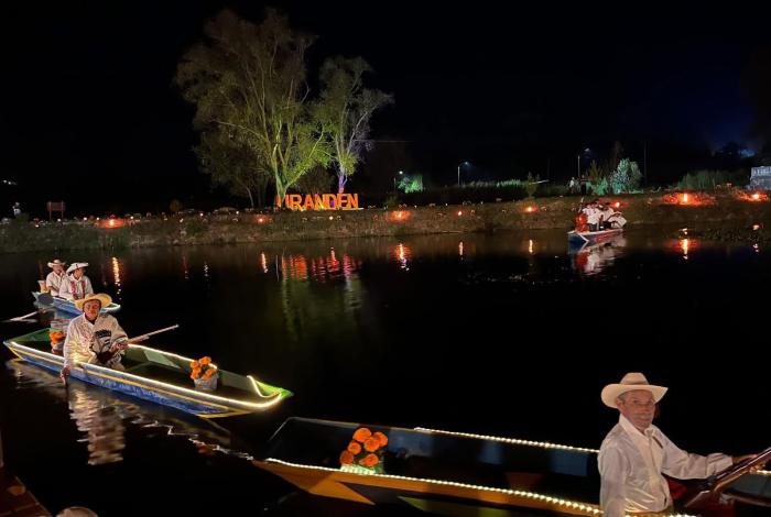 Dieron inicio las representaciones de Noche de Muertos en los Manantiales de Urandén: Sectur