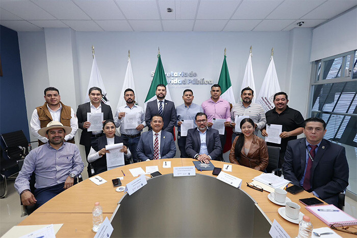 Diez municipios michoacanos firman convenio de coordinación en seguridad con el gobierno estatal