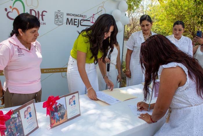 DIF Michoacán concretó más de 50 adopciones durante la actual administración