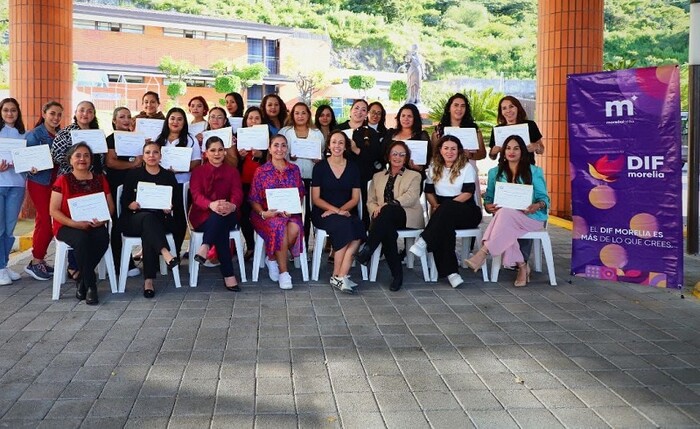 DIF Morelia certifica a educadoras en metodología Montessori con validez internacional