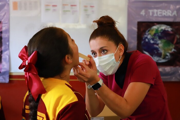 DIF Morelia impulsa el desarrollo de estudiantes de tenencias con brigadas de salud integral