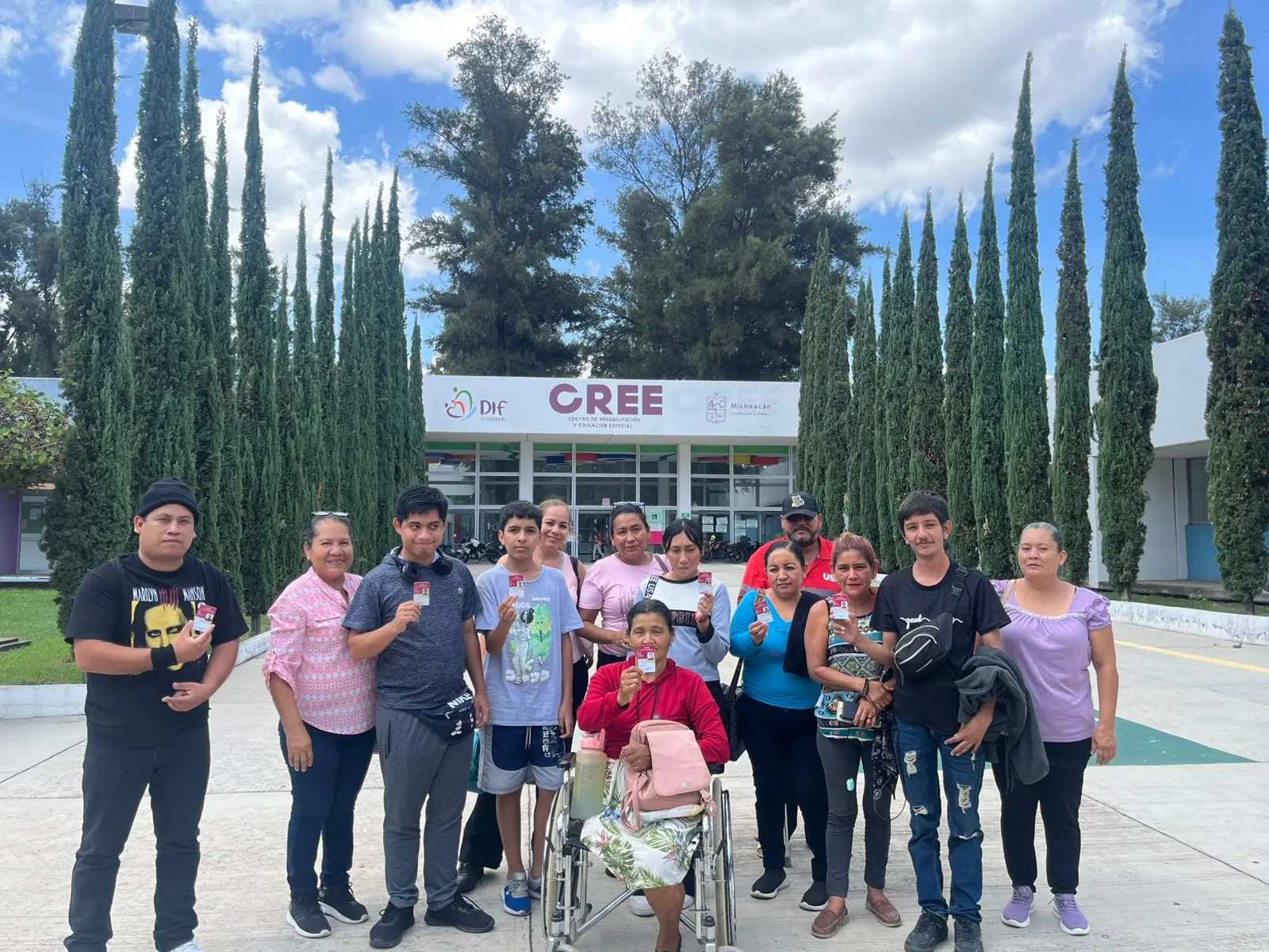 DIF Municipal da Acompañamiento a Personas con Discapacidad en Trámite de Credenciales en Morelia