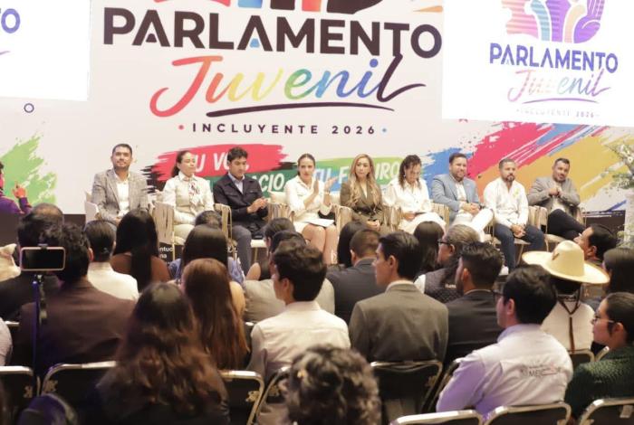Diputado Reyes Galindo destaca Parlamento Juvenil como plataforma para la transformación en Michoacán