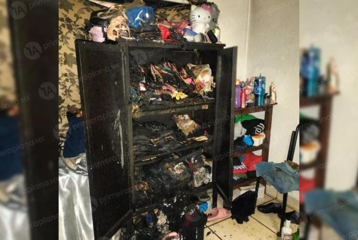 Discute con su pareja y le prende fu3go a la casa, en Morelia