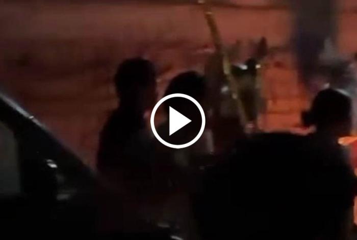 Disp4ros interrumpen procesión del Silencio en Cuitzeo