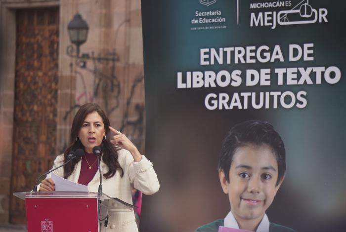 Distribuirá SEE más de seis millones de libros de texto gratuito en Michoacán