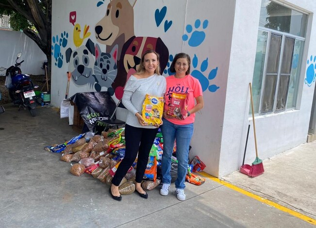 Distribuyen 930 kilos de comida para perros y gatos en resguardo de activistas zamoranos