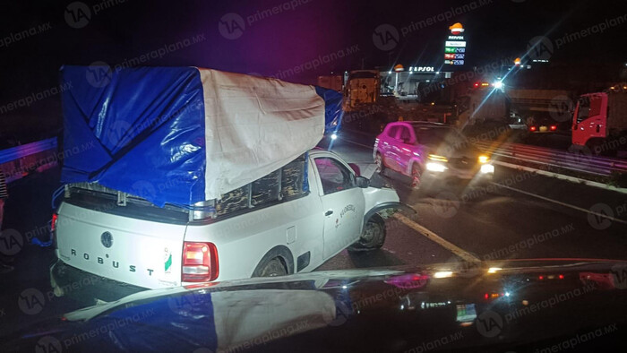 Dos accidentes en la Pátzcuaro-Cuitzeo, en tan sólo unas horas