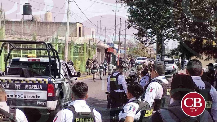 Dos heridos y tres detenidos deja balacera en Morelia