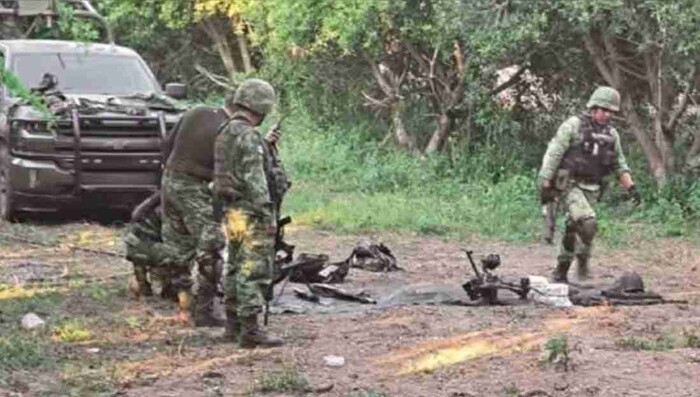 Dos militares muertos y 4 heridos deja explosión de mina en Cotija