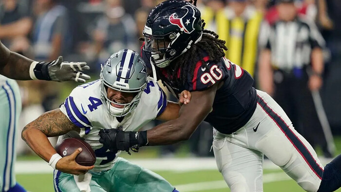 Duelo texano en Monday Night Football: Texans buscan afianzar liderato ante unos Cowboys en crisis