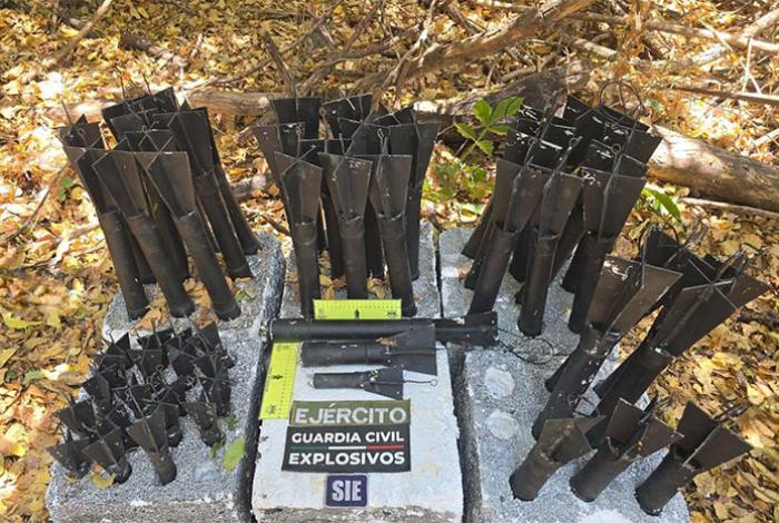 Durante 2025 aseguran en Michoacán más de mil 600 explosivos y 700 armas