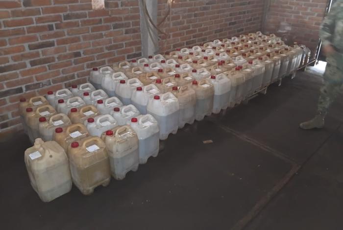 Duro golpe al huachichol: aseguran 7900 litros de hidrocarburo en Arteaga