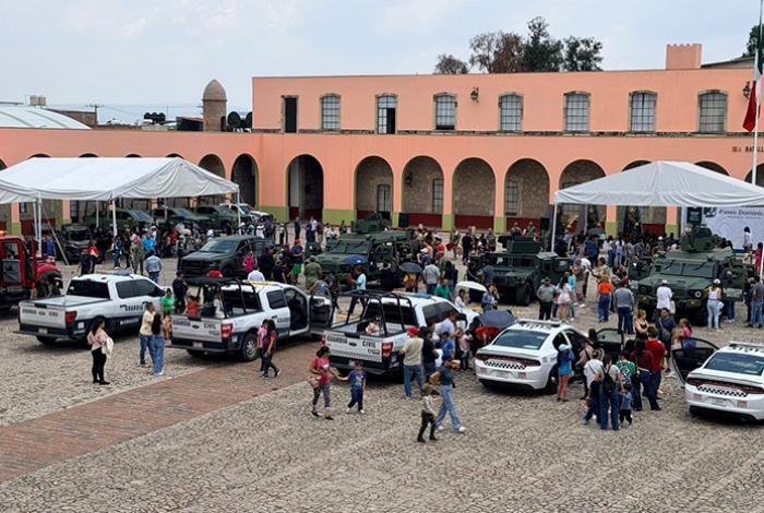 Ejército Mexicano en Morelia realiza Paseo Dominical junto a la Guardia Nacional y civiles