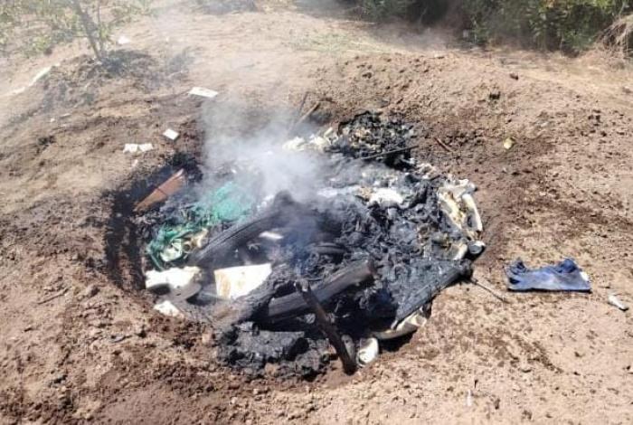 Ejército y policías locales destruyen ‘nido’ de ‘halconeo’ en Parácuaro